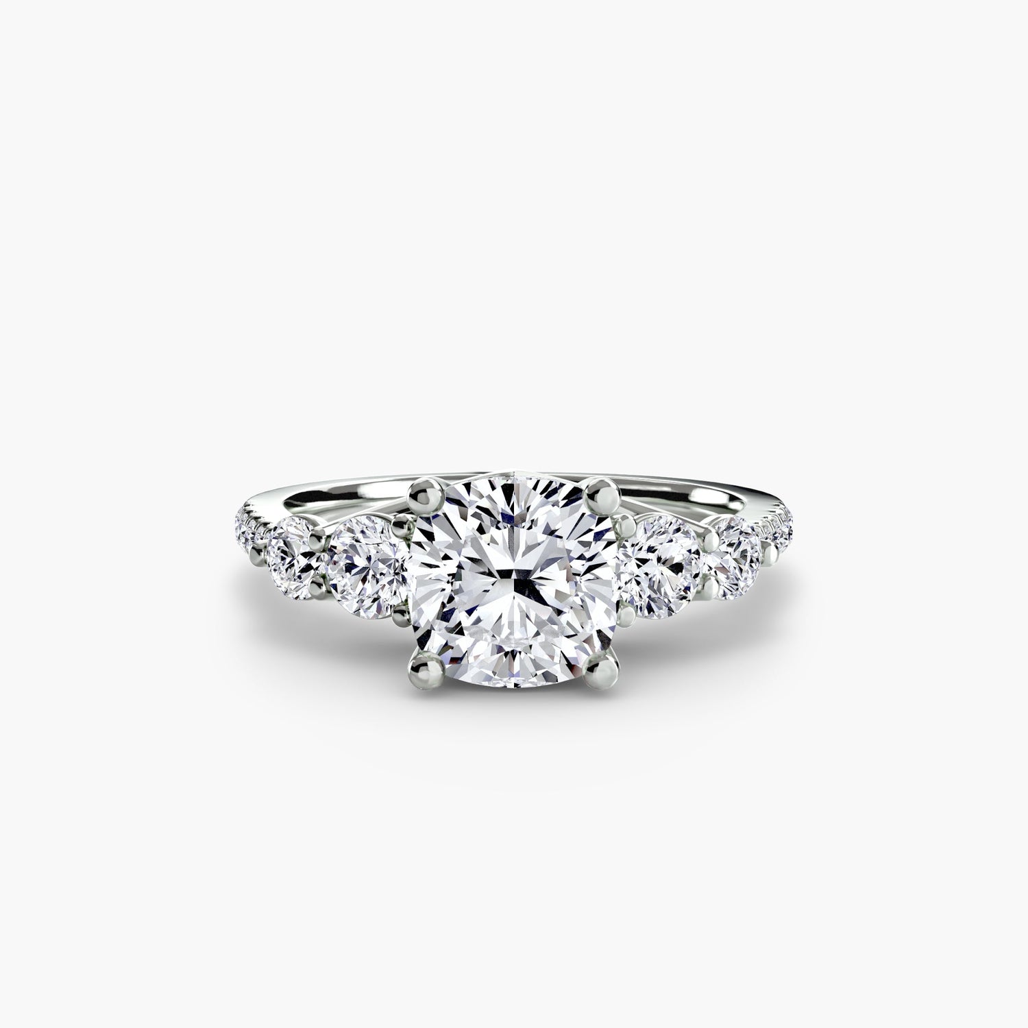 Setting Gold avec Brillant – vue d'angle