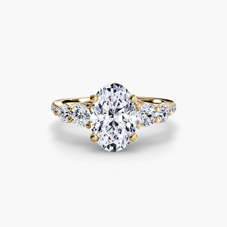 Brillant Setting 0,49 carats Gold – vue de profil