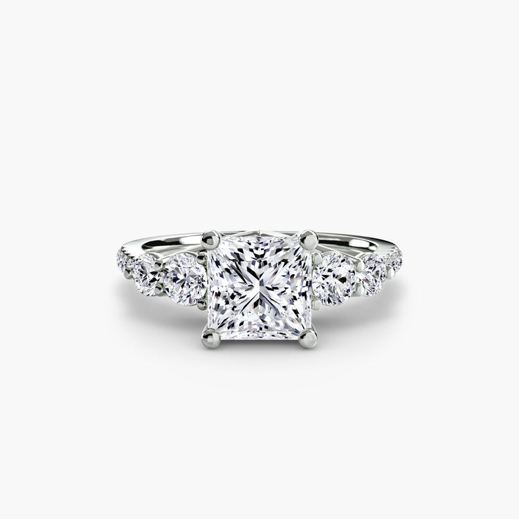 Fin Brillant Setting 0,49 carats – vue de côté