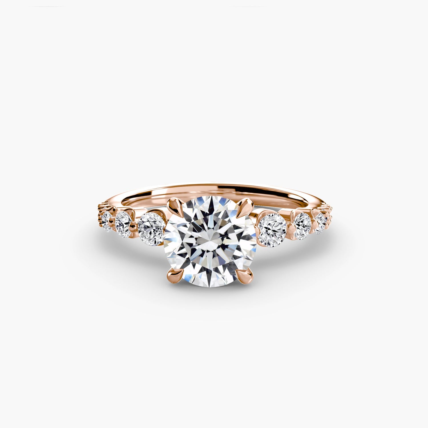 Sophistiqué Diamant Setting 0,45 carats – vue d'angle