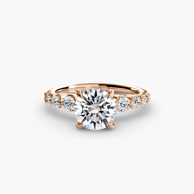 Setting Gold avec Diamant – gros plan