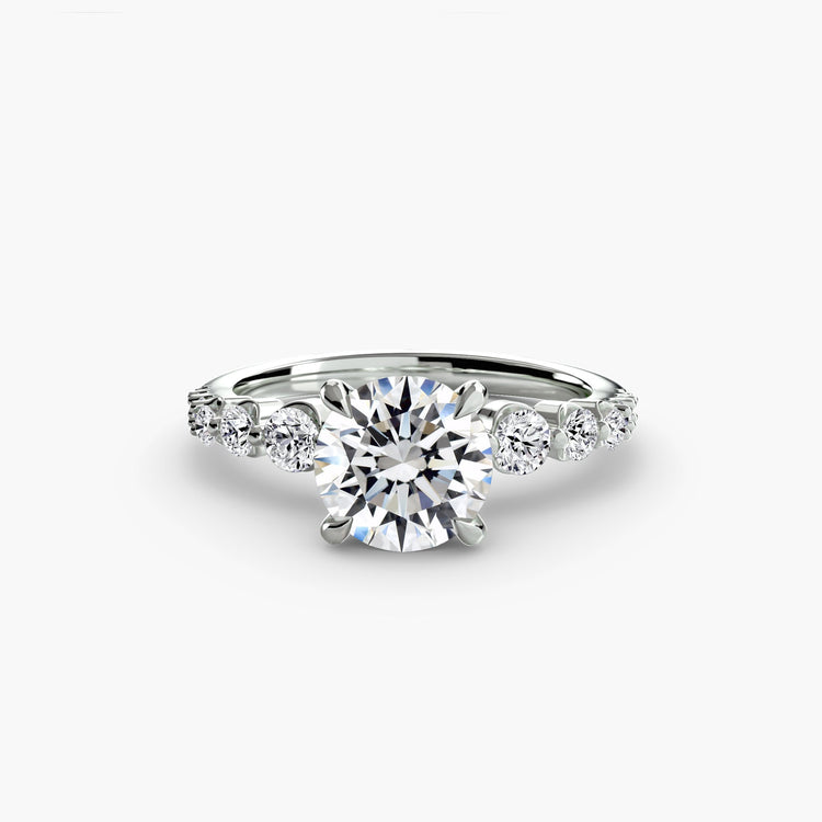 Diamant Setting 0,45-carats Gold – vue de profil