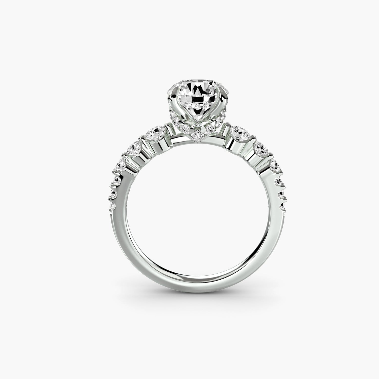 Diamant Setting 0,45 carats Gold – vue de face
