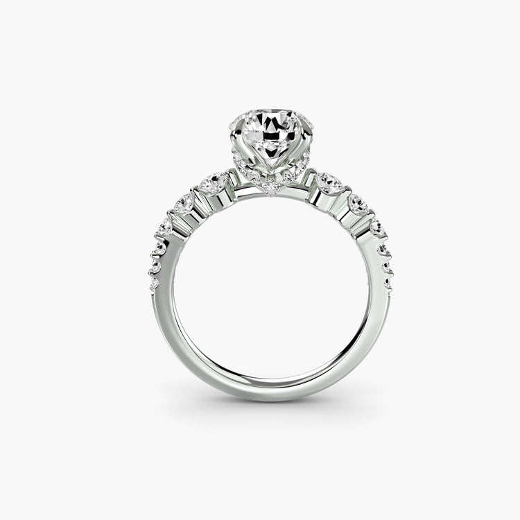 Diamant Setting 0,45 carats Gold – vue de face