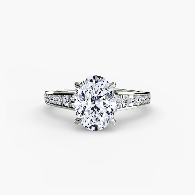 Artisanal Setting carats – vue de profil