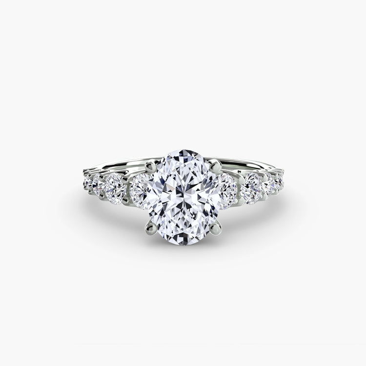 Brillant Setting 1,38-carats Gold – vue de profil