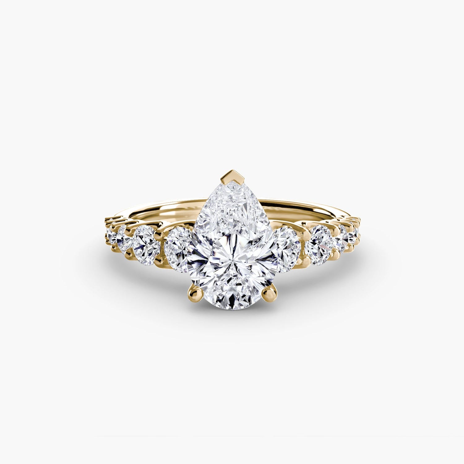 De luxe Brillant Setting 1,38 carats – vue de dessus