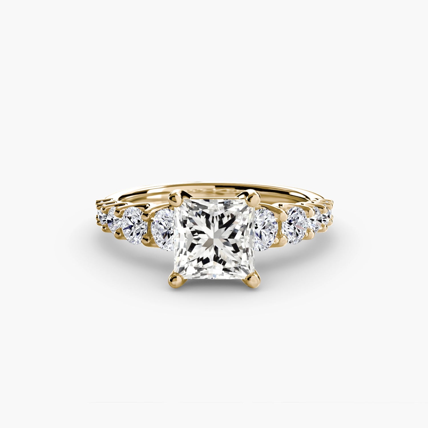 Brillant Setting 1,38 carats Gold – vue de côté
