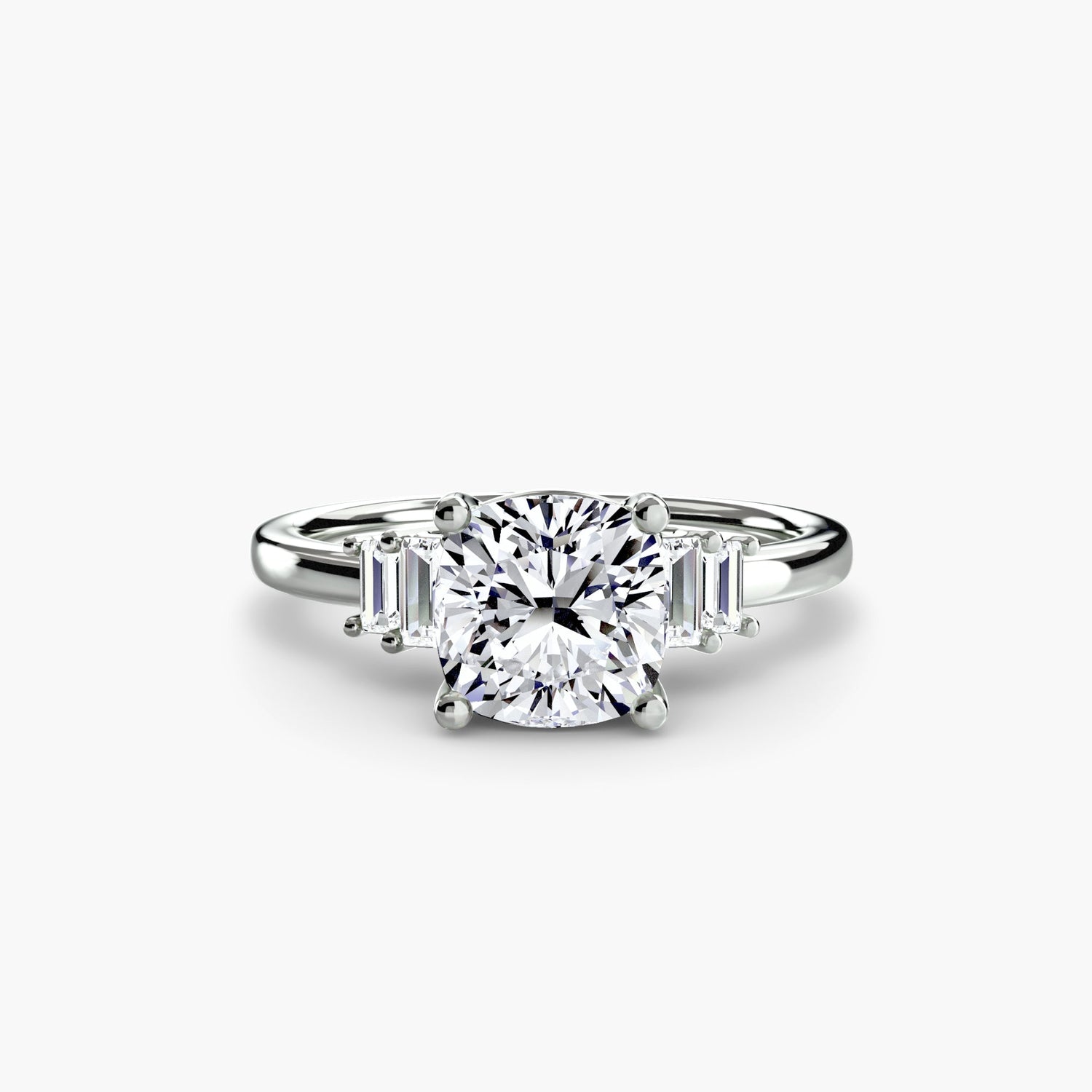 Diamant Setting 0,17 carats Gold – vue d'angle