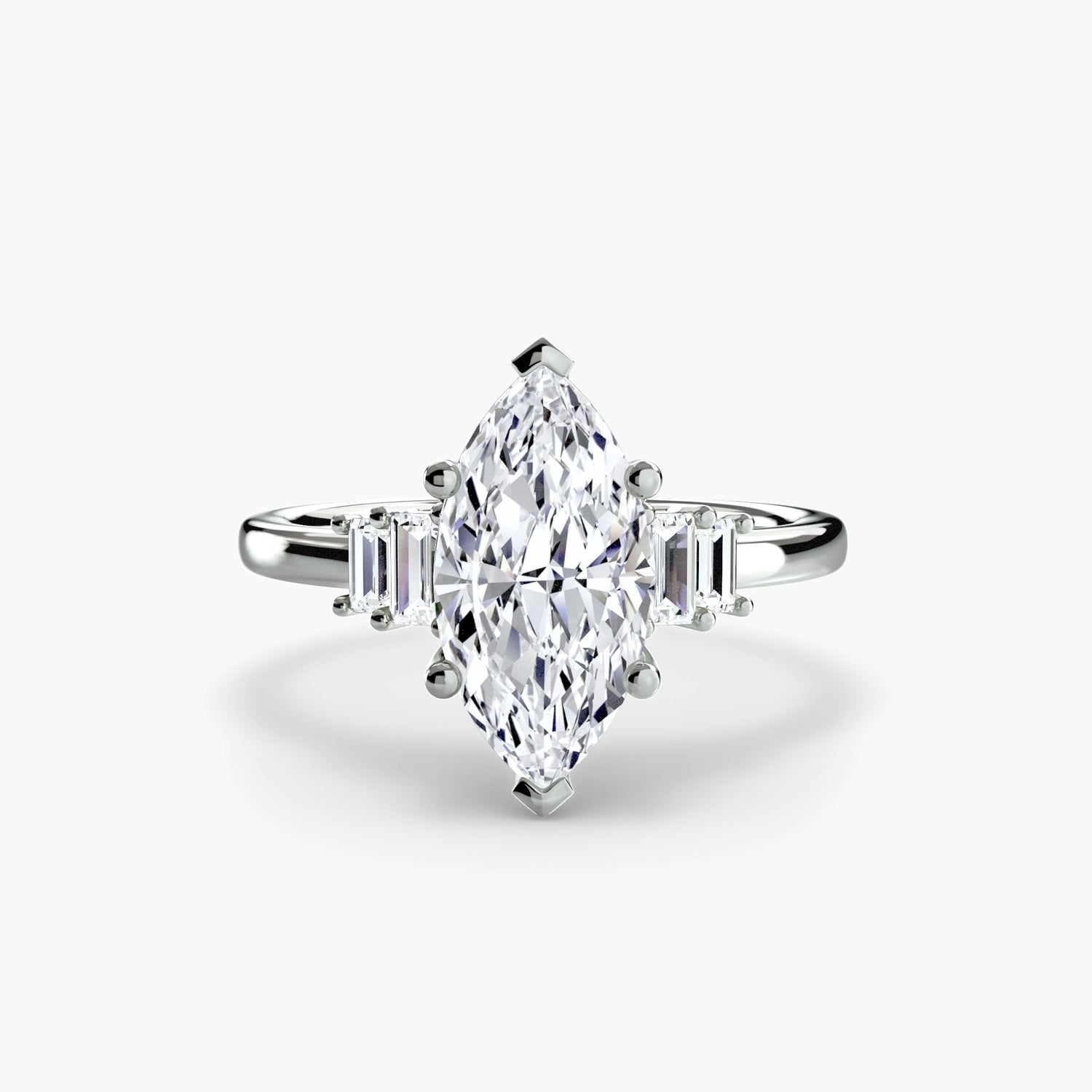 Fait à la main Diamant Setting 0,17 carats – vue principale