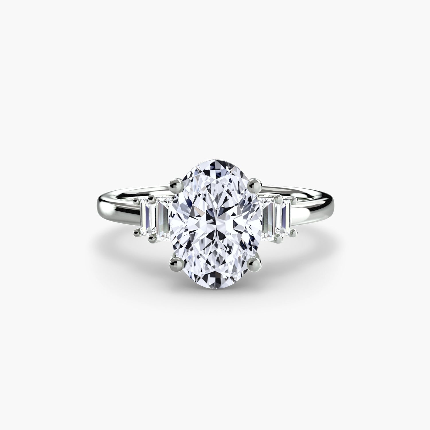 Setting Gold avec Diamant – vue de profil