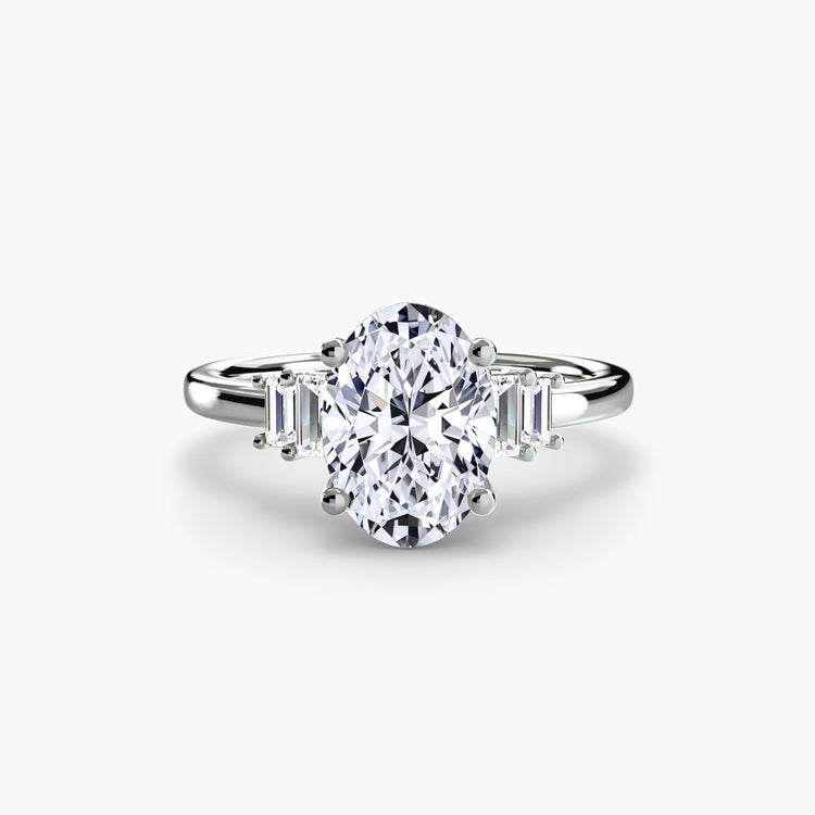 Setting Gold avec Diamant – vue de profil