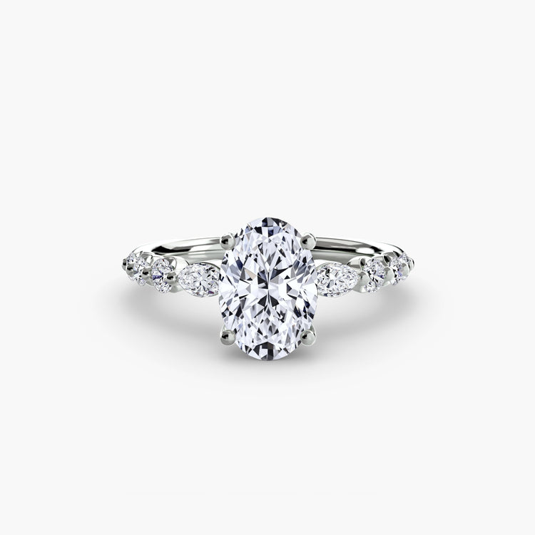 Brillant Setting 0,29-carats Gold – vue de profil