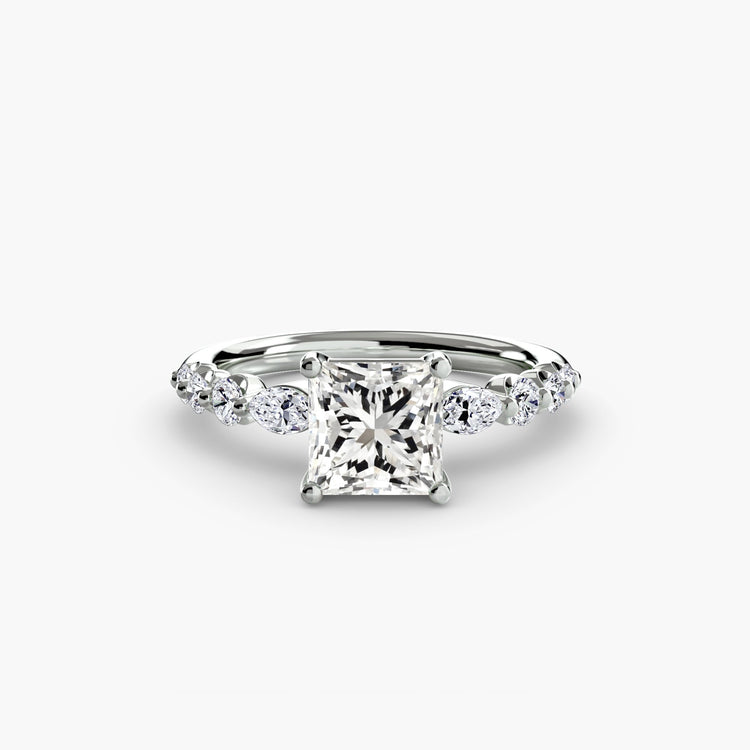 Étincelant Brillant Setting 0,29 carats – vue de côté