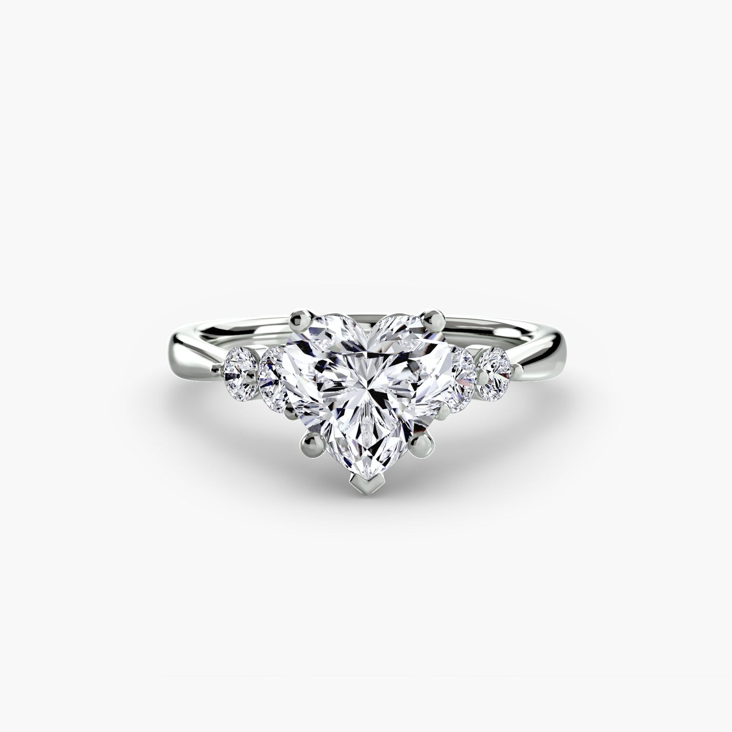 Fin Pierre Précieuse Setting carats – vue détaillée