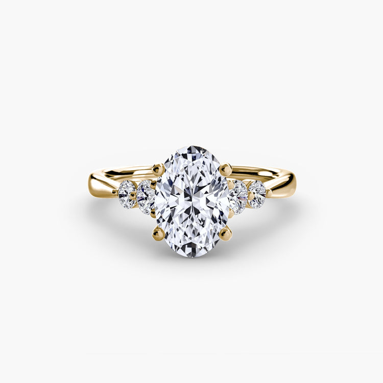 Fin Pierre Précieuse Setting carats – vue de profil