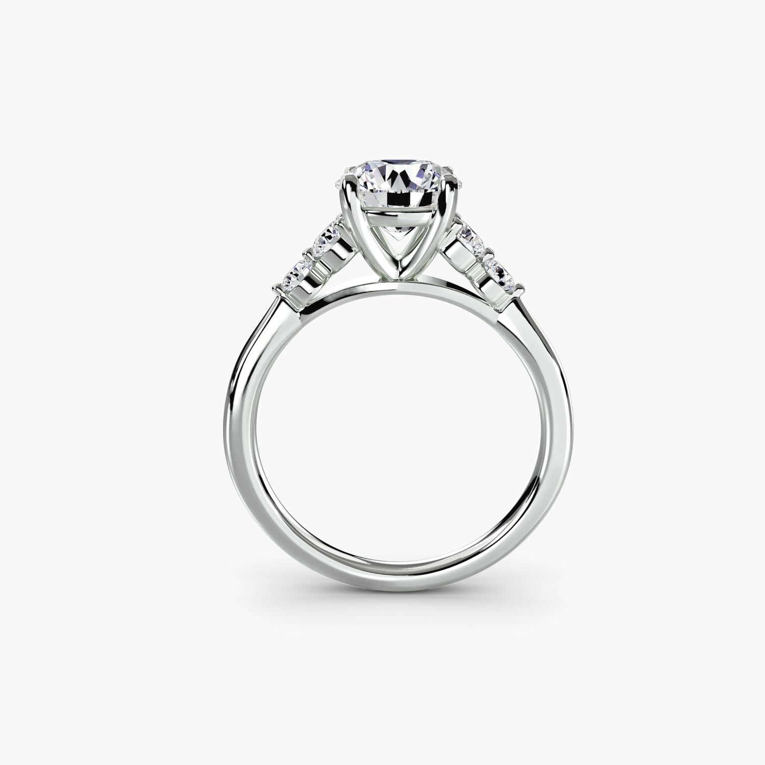 Fin Setting carats – vue de face