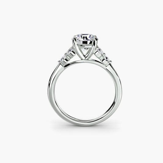 Fin Setting carats – vue de face