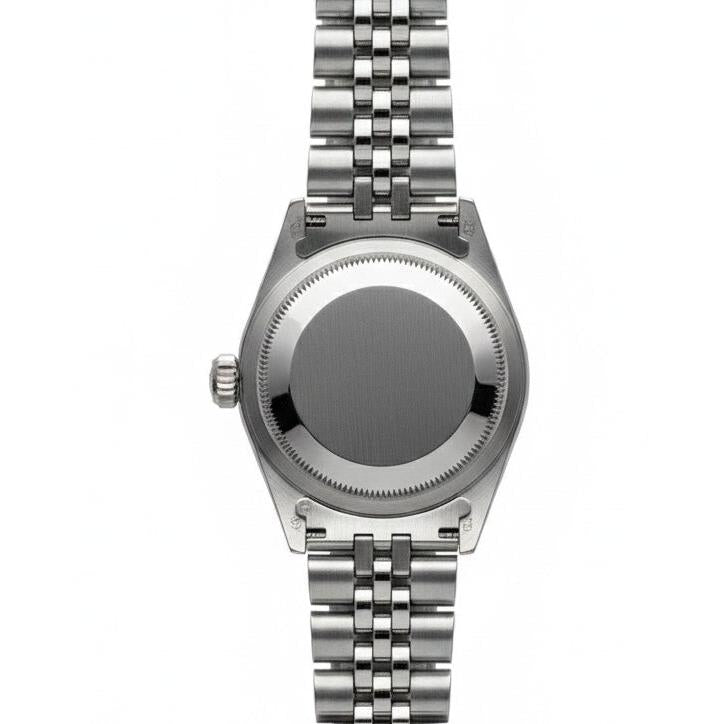 Regarder Datejust Rolex en acier inoxydable avec bracelet jubilé et cadran diamant