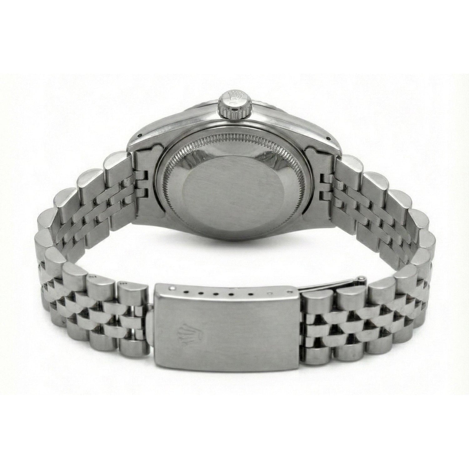 Regarder Datejust Rolex en acier inoxydable avec bracelet jubilé et cadran diamant