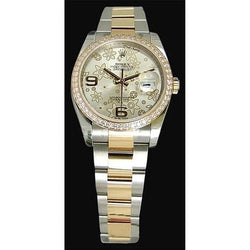 Regarder Rolex Datejust à lunette en diamant Dames Hommes Rolex