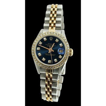 Regarder Rolex Datejust acier inoxydable & Or pour femme