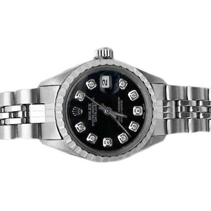 Regarder Rolex Datejust acier inoxydable pour femme 