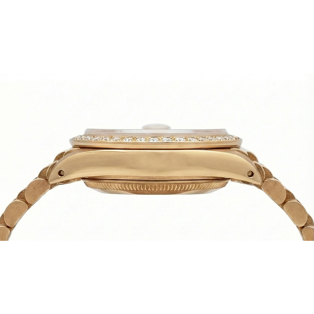 Regarder Rolex Datejust still présidentiel bâton de champagne cadran lunette