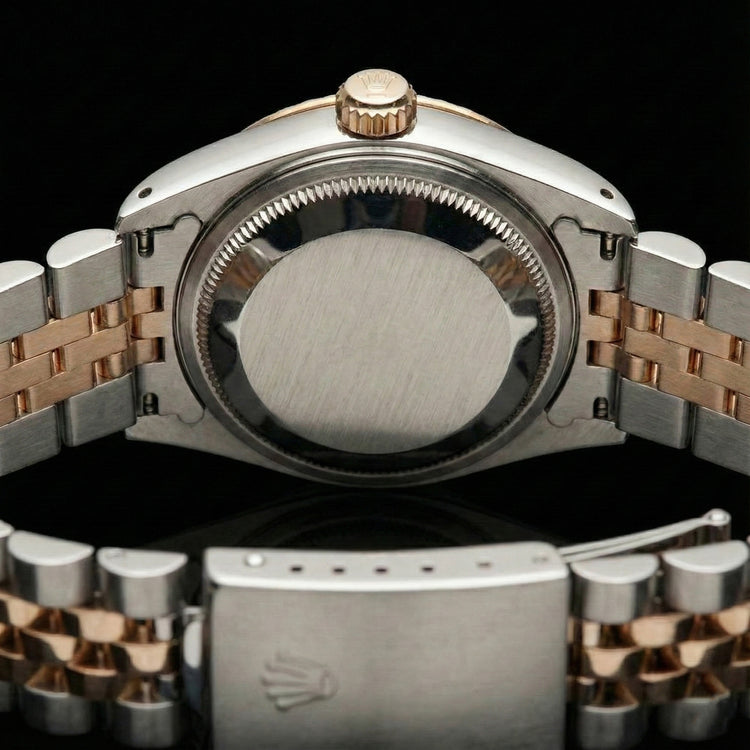 Regarder femme Rolex Datejust à cadran romain blanc huître Perpétuelle