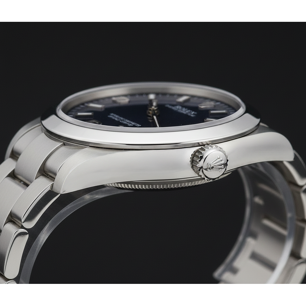 Brillant Gemme Rolex carats – vue de dessus