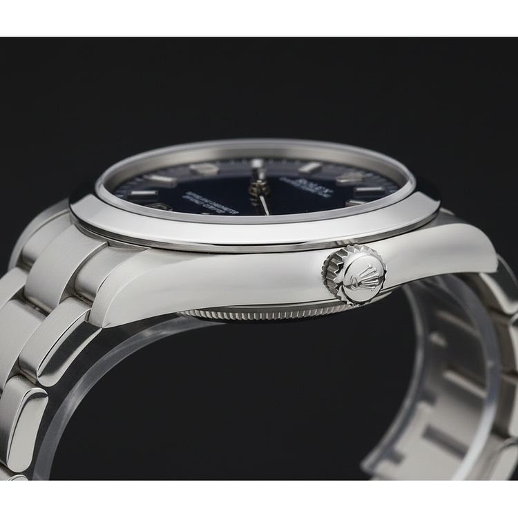 Brillant Gemme Rolex carats – vue de dessus