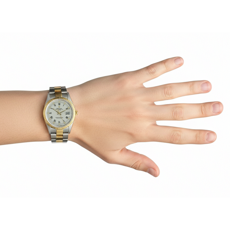 Rolex Montre Homme Bicolore Bracelet Oyster Homme