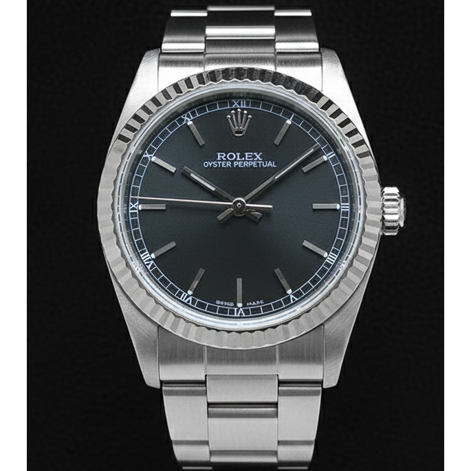 Gemme Rolex -carats Stainless Steel – vue de dessus