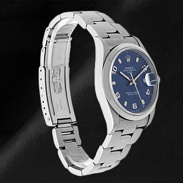 Pierre Précieuse Rolex carats Stainless Steel – vue de côté