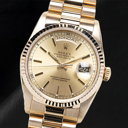 carats Pierre Précieuse Rolex en Yellow Gold