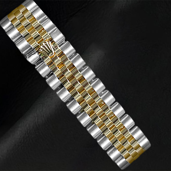 Gemme Rolex carats Sterling Silver Two Tone Gold – vue d'angle