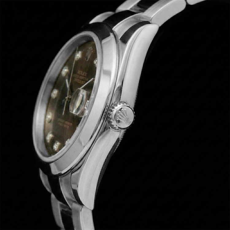 Exquis Rolex 0,20 carats – vue de face