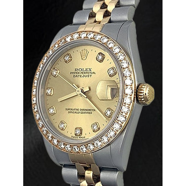 Brillant Rolex -carats Two Tone – vue principale