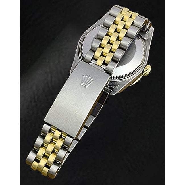 Brillant Rolex en Two Tone – vue de côté