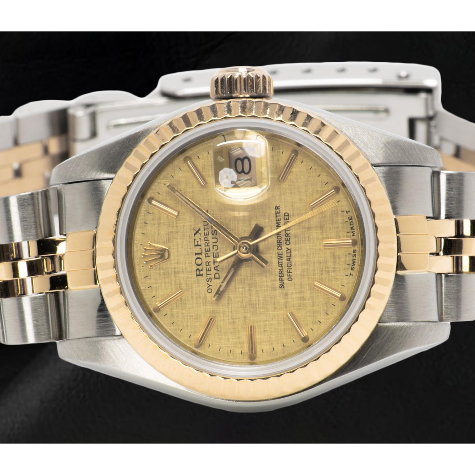 Rolex Two Tone avec Gemme – vue principale