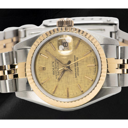 Raffiné Champagne Gemme Rolex – carats Two Tone