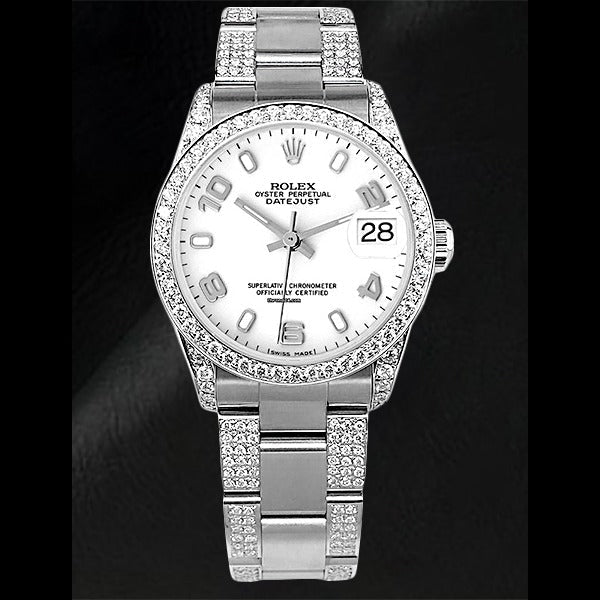 Diamant Fin Rolex en Stainless Steel – vue principale