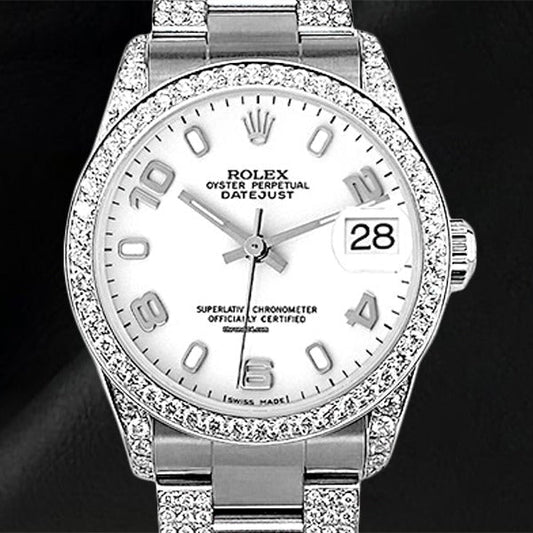 Diamant Fin Rolex – vue de face