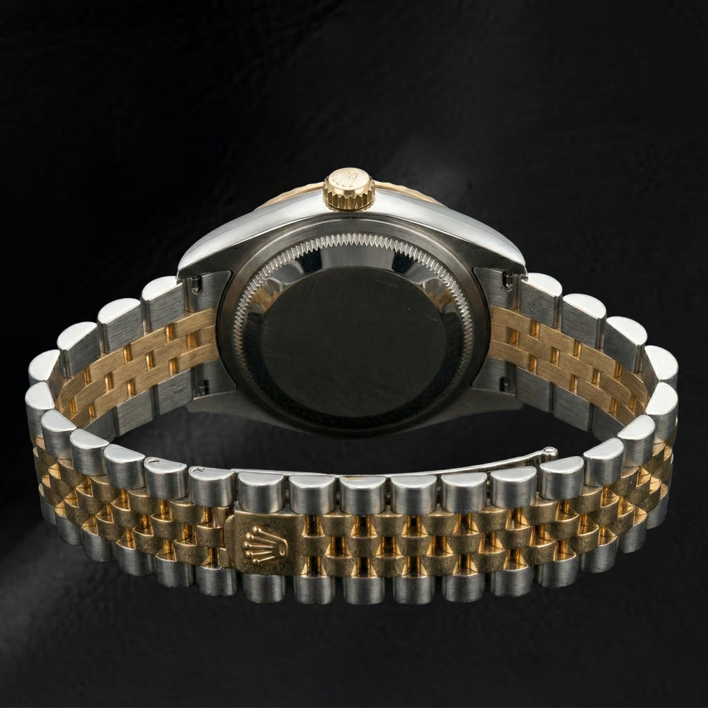Perle de Culture Rolex en Two Tone – vue arrière