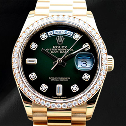 Exquis Diamant Rolex carats