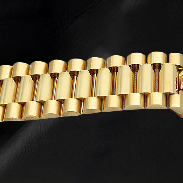 Diamant Rolex – vue de côté