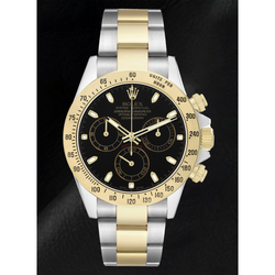 Homme Signature Pierre Précieuse Rolex carats – Two Tone par