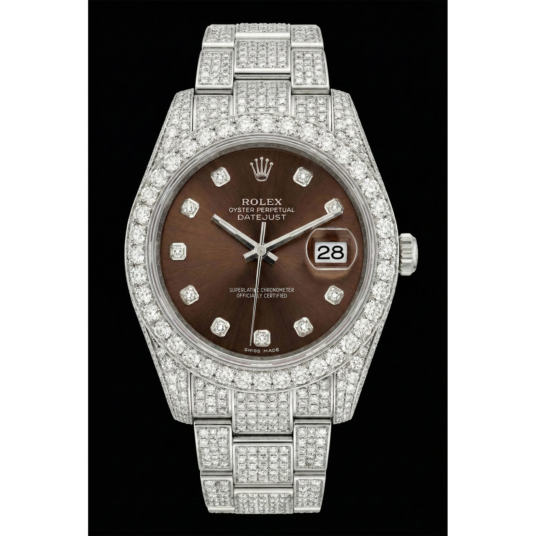Brillant Rolex en Stainless Steel – vue principale