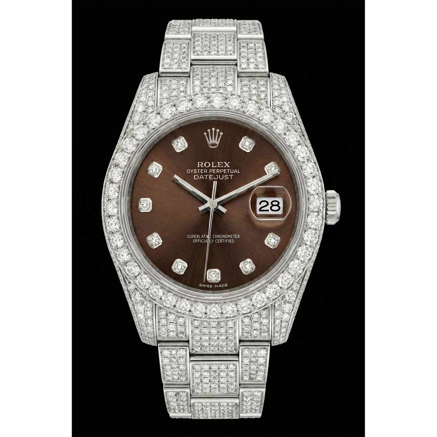 Brillant Rolex en Stainless Steel – vue principale