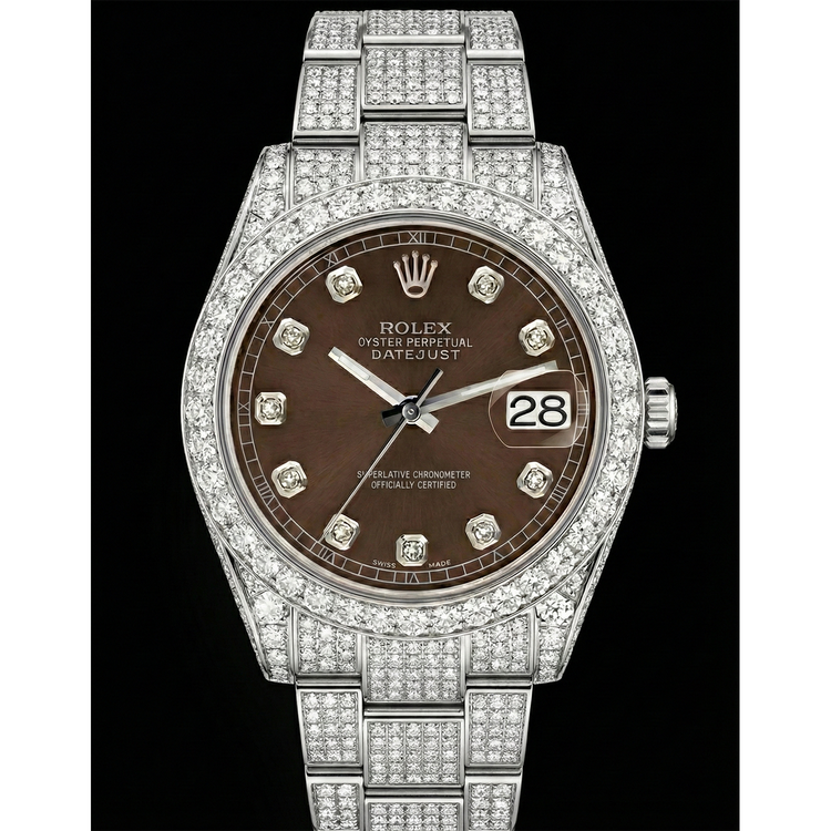 Rolex Stainless Steel avec Diamant – vue principale